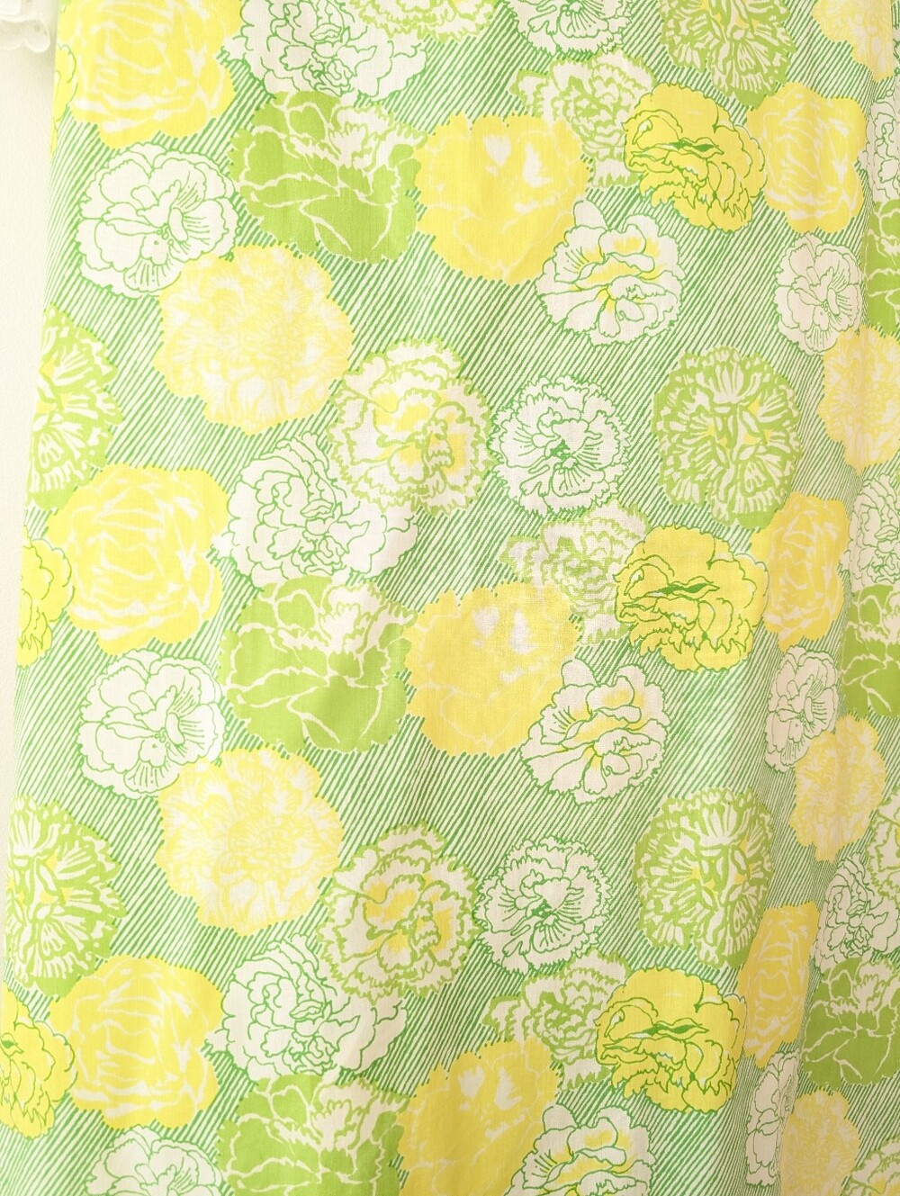 Lilly Pulitzer Vintage 1960/70's White Label Robe with Eyelet lace detail - Picture 6 of 6